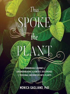 cover image of Thus Spoke the Plant